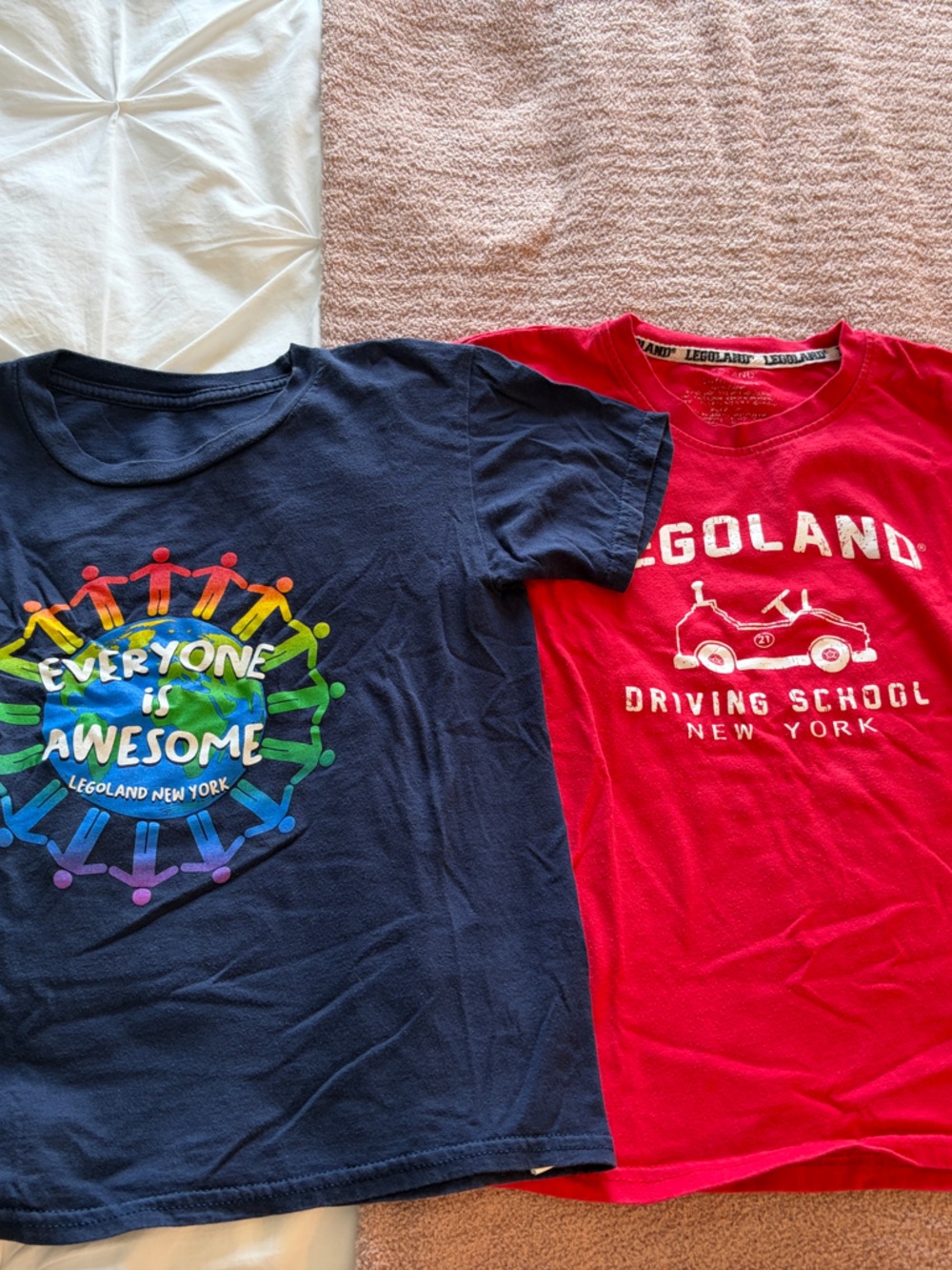 Kids Legoland NY shirts